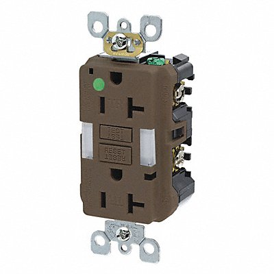 LEVITON GFNL2HG GFCI Receptacle Indoor 125V AC 1 hp