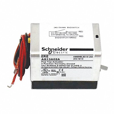 ERIE AG13A02A Normally Closed Actuator 24V End Switch