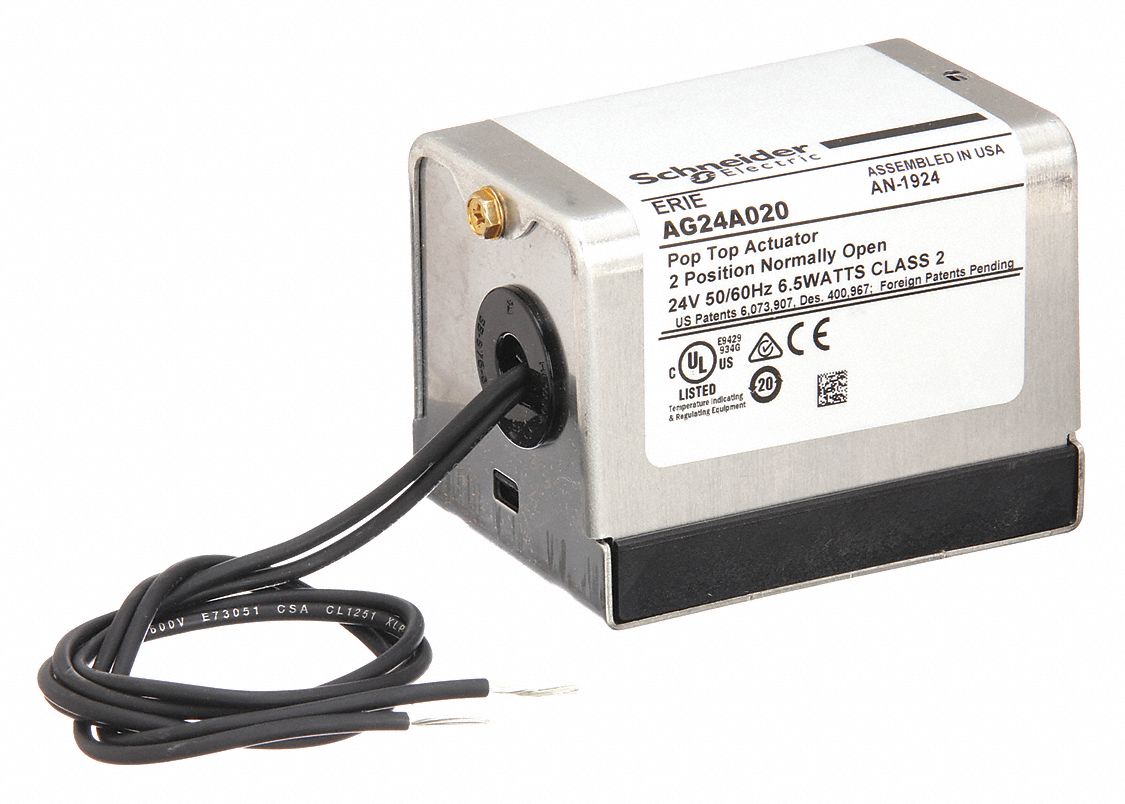 ERIE AG24A020 High Temp Normally Open Actuator 24V