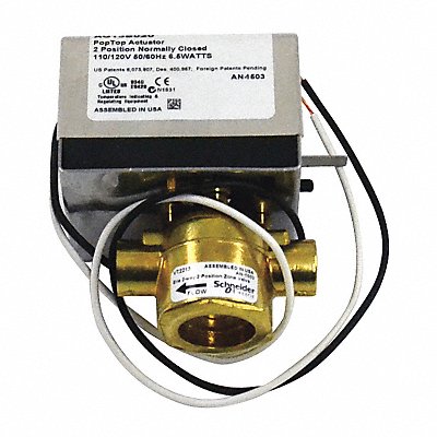 ERIE VT2213G13B020 Valve Body 2 Way 1/2 in with Actuator