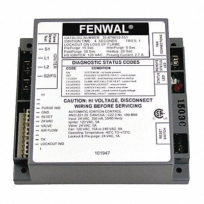 FENWAL IGNITION CONTROLS 35679652551 Control Board