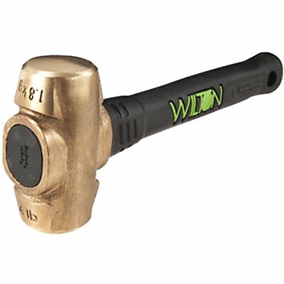 WILTON 90816 Sledge Hammer 16 in L Brass 8 lb.