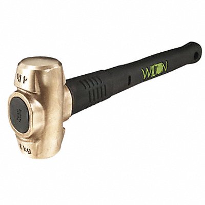 WILTON 90830 Sledge Hammer 30 in L Brass 8 lb.