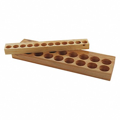 TECHNIKS 4286 Wooden Collet Holding Tray ER16 Holds 10