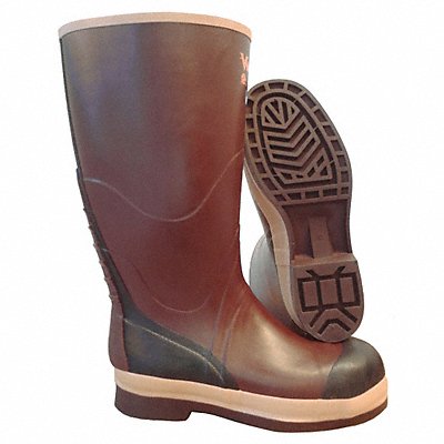 VIKING VW22 H2343 Rubber Boot Unisex 12 Knee Brown PR
