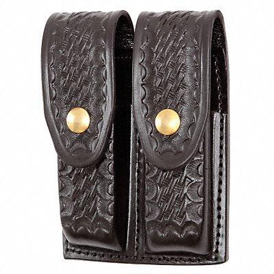 GOULD  GOODRICH INC. B6273WBR Double Magazine Case Black Weave