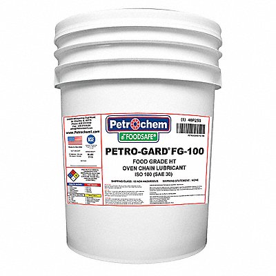PETROCHEM FOODSAFEPETROGARDFG100005 Chain Wire Rope Lube 5 gal Pail