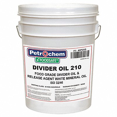 PETROCHEM FOODSAFEDIVIDEROIL210005 Divider Oil Food Grade 5 gal