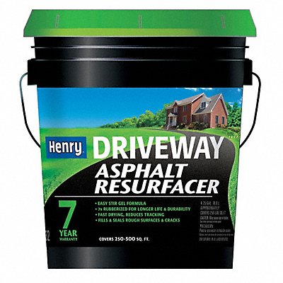 HENRY HE532074 Asphalt Sealer Pail Black/Brown 5 gal