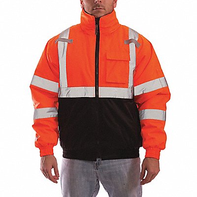 TINGLEY J26119 H1998 High Visibilty Bomber Jacket Class 3 Org 4X