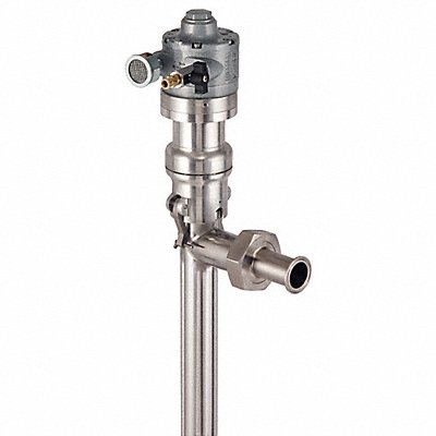 FINISH THOMPSON HVDPM66 Air Operated Drum Pump 7 gpm 1/4 MNPT