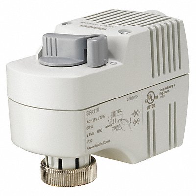 SIEMENS SFP11U Elect Zone Valve Actuator 120V AC On/Off