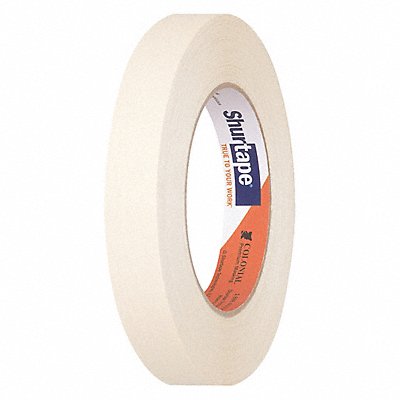 SHURTAPE COL00 Masking Tape 11/16 W 60 yd L Tan PK48