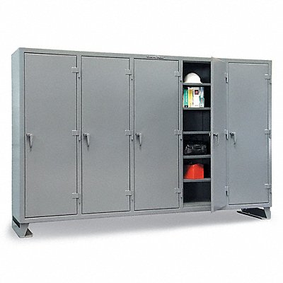 STRONG HOLD 86MS2420 Storage Cabinet 78 x98 x24 Grey 20Shlv