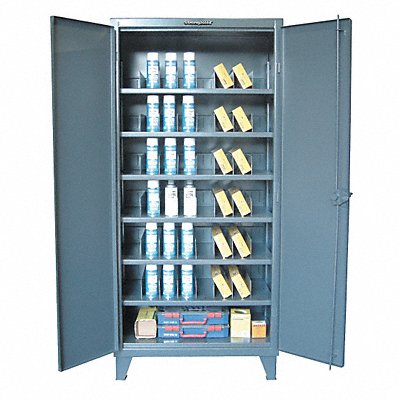 STRONG HOLD 56246PH42VD Storage Cabinet 78 x60 x24 DrkGry 6Shlv
