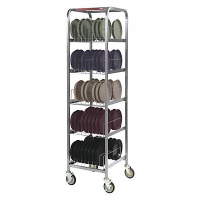 CARLISLE DINEX DX1173X100 Drying and Storage Cart 40 in W 73 in H