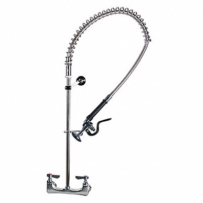 DOMINION COMMERCIAL FAUCETS 779011PR Gooseneck Chrome Brass 1.6gpm