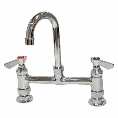 DOMINION COMMERCIAL FAUCETS 779209 Gooseneck Chrome Dominion Commercial