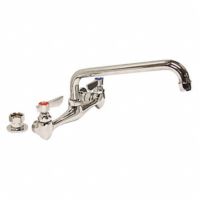DOMINION COMMERCIAL FAUCETS 779008 Low Arc Chrome Brass 2.0gpm