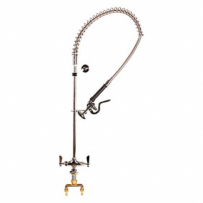 DOMINION COMMERCIAL FAUCETS 779005RP Gooseneck Chrome Brass 1.6gpm