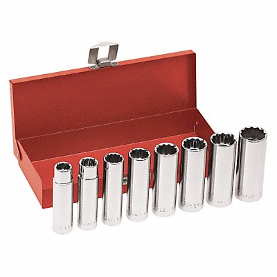 KLEIN TOOLS 65514 8-Piece 1/2-Inch Drive