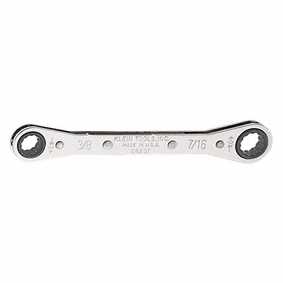 KLEIN TOOLS 68200 Ratcheting Box Wrench - 1/4IN X 5/16IN
