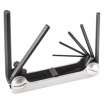 KLEIN TOOLS 70582 Seven-Key Metric Folding Hex-Key Set