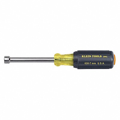 KLEIN TOOLS 6307MM Cushion-Grip Hollow-Shank Nut Driver