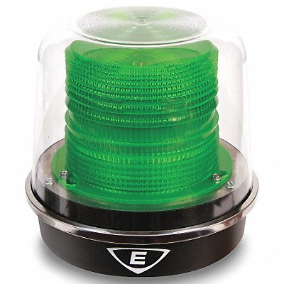 EDWARDS SIGNALING 94PLEDMG120AB Warning Light LED Green 120 VAC