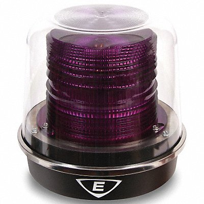 EDWARDS SIGNALING 94PLEDMM120AB Warning Light LED Magenta 120 VAC