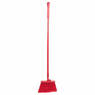 CARLISLE 41082EC05 Angle Broom Flagged Bristle 56 Red PK12