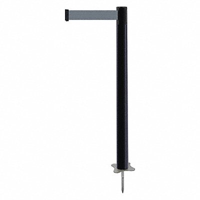 TENSABARRIER 88433STDB5XC Spike Post Black Post 43 H