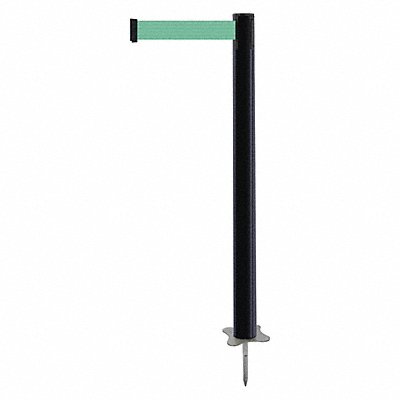 TENSABARRIER 88433STDG2XC Spike Post Black Post 43 H