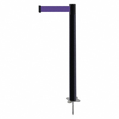 TENSABARRIER 88433STDP5XC Spike Post Black Post 43 H