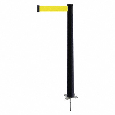 TENSABARRIER 88433STDY5XC Spike Post Black Post 43 H