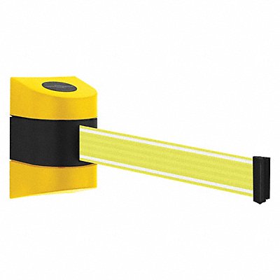 TENSABARRIER 89724S35Y5NVC Retractable Belt Barrier YC 24 ft Belt