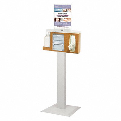 BOWMAN DISPENSERS BD1110023 Respiratory Hygiene Station 58-26/64 H