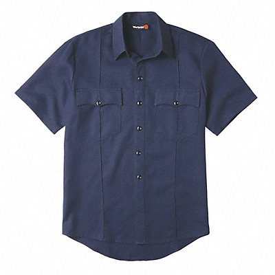 WORKRITE FIRE SERVICE FSM2NV4400 FR Uniform Shirt Navy Blue 44