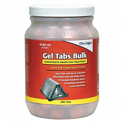 NU-CALGON 418504 Condensate Pan Treatment Gel Tablet Red