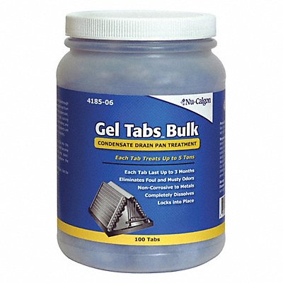 NU-CALGON 418506 Condensate Pan Treatment Gel Tablet Blue