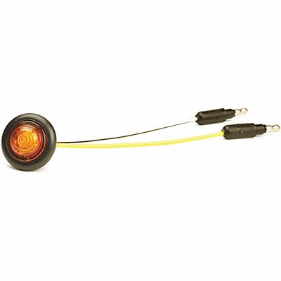 GROTE 49263 MICRONOVA DOT LED Yellow RND MKR LAMP PC