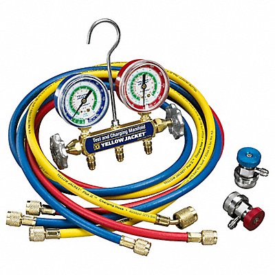 YELLOW JACKET 41339 Charging Manifold 12 L Universal