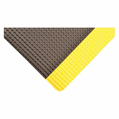NOTRAX 982S0023YB Antifatigue Mat Black/Yellow 2 ft W