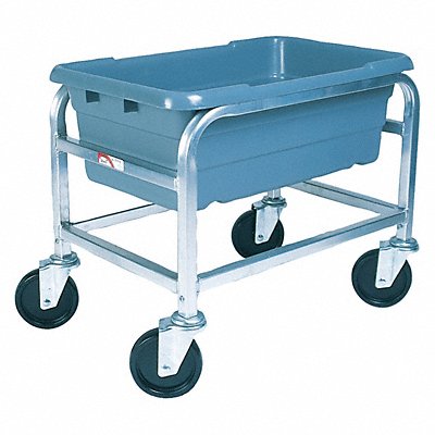 GRAINGER ALL1KIT Tub Rack 600 lb Ld Cap. Aluminum Cart