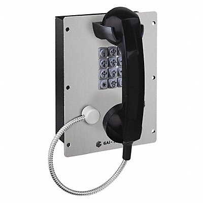 GAI-TRONICS 276712BH Telephone VoIP/Ethernet Grey Flush Mount