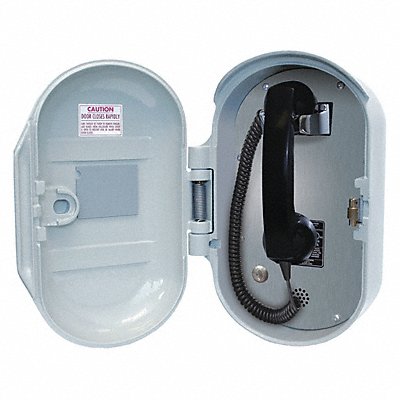 GAI-TRONICS 227710H6 Telephone VoIP/Ethernet Gy Surface Mount