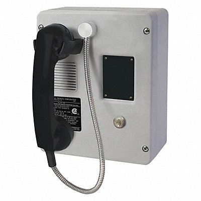 GAI-TRONICS 247710AC Telephone VoIP/Ethernet Gy Surface Mount
