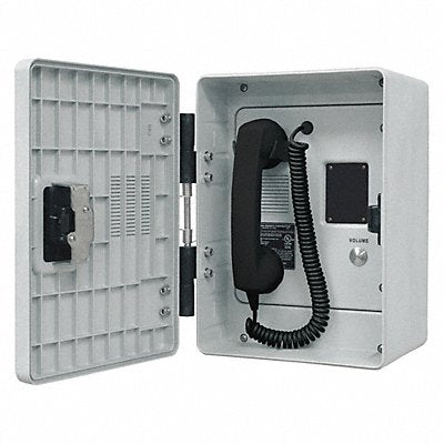 GAI-TRONICS 257710SK Telephone VoIP/Ethernet Gy Surface Mount