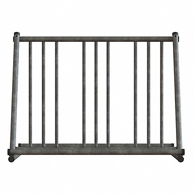 MADRAX QSGS200G Bike Rack Silver Color 6 Cap. 28 W