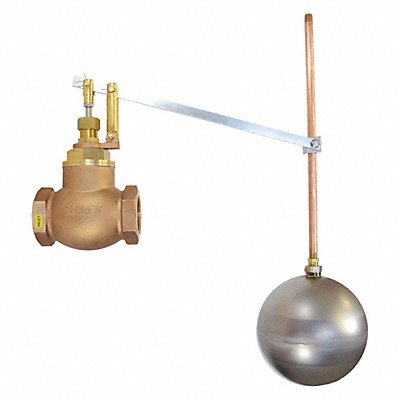 GRAINGER GHLB200GR Float Valve Bronze FNPT Connection 2